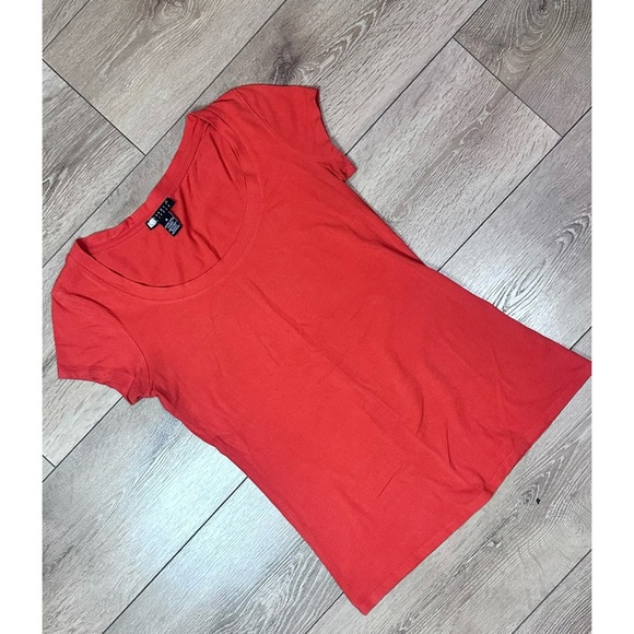 Carole Little Scoop Neck Pima Cotton Tee - Picture 2 of 10